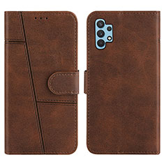 Funda de Cuero Cartera con Soporte Carcasa Y01X para Samsung Galaxy A32 5G Marron