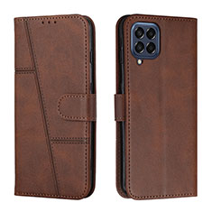 Funda de Cuero Cartera con Soporte Carcasa Y01X para Samsung Galaxy M33 5G Marron