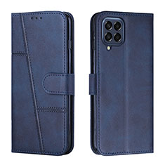 Funda de Cuero Cartera con Soporte Carcasa Y01X para Samsung Galaxy M53 5G Azul