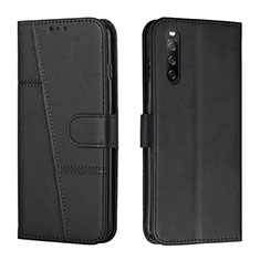 Funda de Cuero Cartera con Soporte Carcasa Y01X para Sony Xperia 10 IV SO-52C Negro