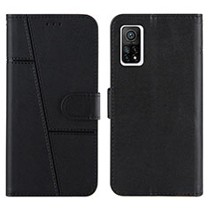 Funda de Cuero Cartera con Soporte Carcasa Y01X para Xiaomi Mi 10T Pro 5G Negro