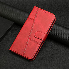 Funda de Cuero Cartera con Soporte Carcasa Y01X para Xiaomi Poco X5 Pro 5G Rojo