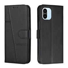 Funda de Cuero Cartera con Soporte Carcasa Y01X para Xiaomi Redmi A2 Negro