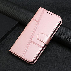 Funda de Cuero Cartera con Soporte Carcasa Y01X para Xiaomi Redmi K60 5G Oro Rosa