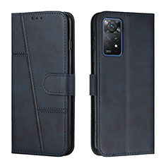 Funda de Cuero Cartera con Soporte Carcasa Y01X para Xiaomi Redmi Note 11 Pro 4G Azul