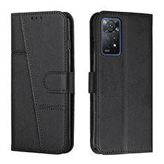 Funda de Cuero Cartera con Soporte Carcasa Y01X para Xiaomi Redmi Note 11 Pro 4G Negro