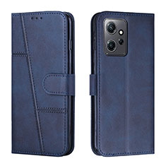 Funda de Cuero Cartera con Soporte Carcasa Y01X para Xiaomi Redmi Note 12 4G Azul