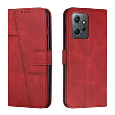 Funda de Cuero Cartera con Soporte Carcasa Y01X para Xiaomi Redmi Note 12 4G Rojo