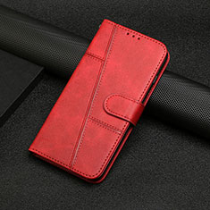 Funda de Cuero Cartera con Soporte Carcasa Y01X para Xiaomi Redmi Note 12 Pro 5G Rojo