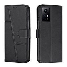 Funda de Cuero Cartera con Soporte Carcasa Y01X para Xiaomi Redmi Note 12S Negro