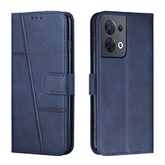 Funda de Cuero Cartera con Soporte Carcasa Y01X para Xiaomi Redmi Note 13 5G Azul