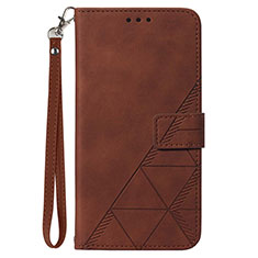 Funda de Cuero Cartera con Soporte Carcasa Y02B para Google Pixel 8 Pro 5G Marron