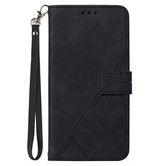 Funda de Cuero Cartera con Soporte Carcasa Y02B para Samsung Galaxy A03 Core Negro