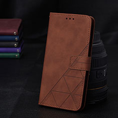 Funda de Cuero Cartera con Soporte Carcasa Y02B para Samsung Galaxy A15 LTE Marron