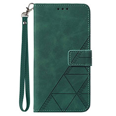 Funda de Cuero Cartera con Soporte Carcasa Y02B para Samsung Galaxy A23 4G Verde