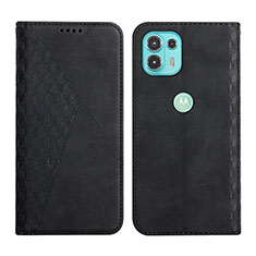 Funda de Cuero Cartera con Soporte Carcasa Y02X para Motorola Moto Edge 20 Lite 5G Negro