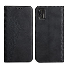 Funda de Cuero Cartera con Soporte Carcasa Y02X para Motorola Moto G Stylus (2021) Negro