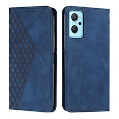 Funda de Cuero Cartera con Soporte Carcasa Y02X para Realme 10 5G Azul