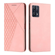 Funda de Cuero Cartera con Soporte Carcasa Y02X para Realme 9 5G Oro Rosa