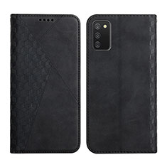 Funda de Cuero Cartera con Soporte Carcasa Y02X para Samsung Galaxy A03s Negro