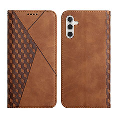 Funda de Cuero Cartera con Soporte Carcasa Y02X para Samsung Galaxy A04s Marron