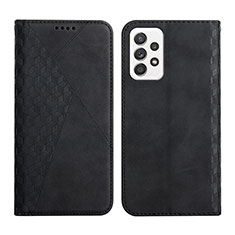 Funda de Cuero Cartera con Soporte Carcasa Y02X para Samsung Galaxy A23 4G Negro