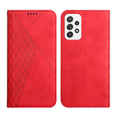 Funda de Cuero Cartera con Soporte Carcasa Y02X para Samsung Galaxy A23 5G Rojo