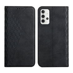 Funda de Cuero Cartera con Soporte Carcasa Y02X para Samsung Galaxy A32 5G Negro