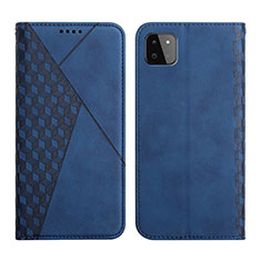 Funda de Cuero Cartera con Soporte Carcasa Y02X para Samsung Galaxy F42 5G Azul