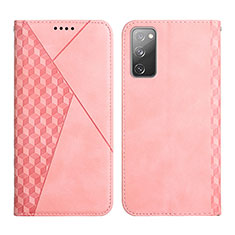 Funda de Cuero Cartera con Soporte Carcasa Y02X para Samsung Galaxy S20 FE 4G Oro Rosa