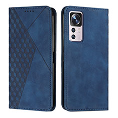 Funda de Cuero Cartera con Soporte Carcasa Y02X para Xiaomi Mi 12T 5G Azul