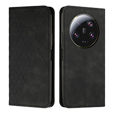 Funda de Cuero Cartera con Soporte Carcasa Y02X para Xiaomi Mi 13 Ultra 5G Negro