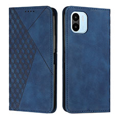 Funda de Cuero Cartera con Soporte Carcasa Y02X para Xiaomi Poco C50 Azul