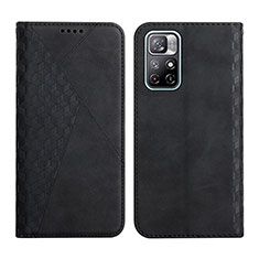 Funda de Cuero Cartera con Soporte Carcasa Y02X para Xiaomi Poco M4 Pro 5G Negro