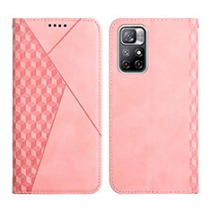 Funda de Cuero Cartera con Soporte Carcasa Y02X para Xiaomi Poco M4 Pro 5G Oro Rosa