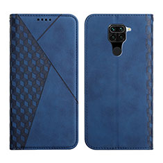 Funda de Cuero Cartera con Soporte Carcasa Y02X para Xiaomi Redmi 10X 4G Azul