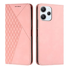 Funda de Cuero Cartera con Soporte Carcasa Y02X para Xiaomi Redmi 12 4G Oro Rosa