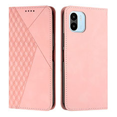 Funda de Cuero Cartera con Soporte Carcasa Y02X para Xiaomi Redmi A2 Plus Oro Rosa