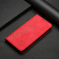 Funda de Cuero Cartera con Soporte Carcasa Y02X para Xiaomi Redmi K60 5G Rojo