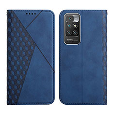 Funda de Cuero Cartera con Soporte Carcasa Y02X para Xiaomi Redmi Note 11 4G (2021) Azul