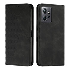 Funda de Cuero Cartera con Soporte Carcasa Y02X para Xiaomi Redmi Note 12 4G Negro