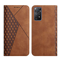 Funda de Cuero Cartera con Soporte Carcasa Y02X para Xiaomi Redmi Note 12 Pro 4G Marron