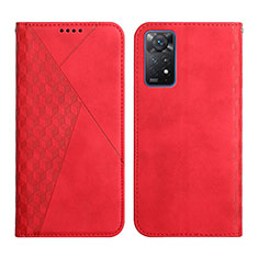 Funda de Cuero Cartera con Soporte Carcasa Y02X para Xiaomi Redmi Note 12 Pro 4G Rojo