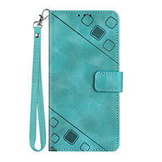 Funda de Cuero Cartera con Soporte Carcasa Y03B para Huawei Nova 10 Verde