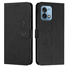 Funda de Cuero Cartera con Soporte Carcasa Y03X para Motorola Moto G Stylus (2023) 5G Negro