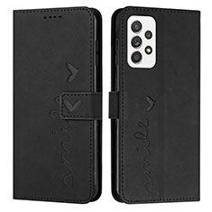 Funda de Cuero Cartera con Soporte Carcasa Y03X para Samsung Galaxy A33 5G Negro