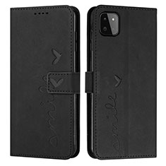 Funda de Cuero Cartera con Soporte Carcasa Y03X para Samsung Galaxy F42 5G Negro