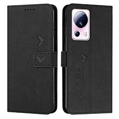 Funda de Cuero Cartera con Soporte Carcasa Y03X para Xiaomi Mi 13 Lite 5G Negro