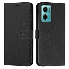 Funda de Cuero Cartera con Soporte Carcasa Y03X para Xiaomi Redmi 10 5G Negro