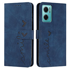 Funda de Cuero Cartera con Soporte Carcasa Y03X para Xiaomi Redmi 10 Prime Plus 5G Azul